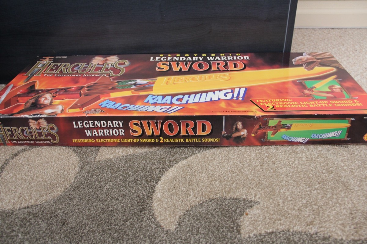 HERCULES The Legendary Journeys - Legendary Warrior Sword 1995 Toy
