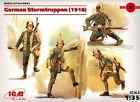 Icm 35692 - German Sturmtruppen 1918 - Deutsche Soldaten - 1:35