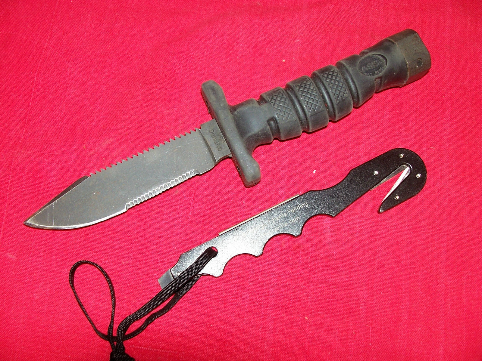 Ontario USA ASEK Knife Aircrew Survival Egress Air Force Pilots