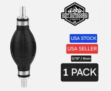 5/16" Hand Primer Bulb Outboard Car Marine Boat Gas Fuel Line Pump All Fuels NEW