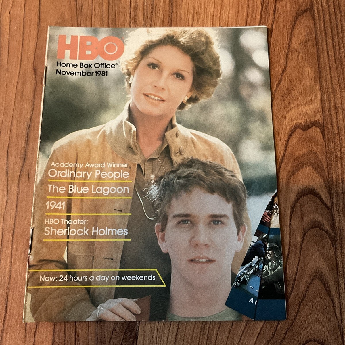 Original Vintage HBO Guide - Ordinary People - November 1981 | eBay