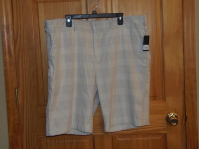 NEW APT. 9 PREMIER FLEX MENS SHORTS - SIZE 42 - RETAILS @ 44.00  (BLU10-A-1)