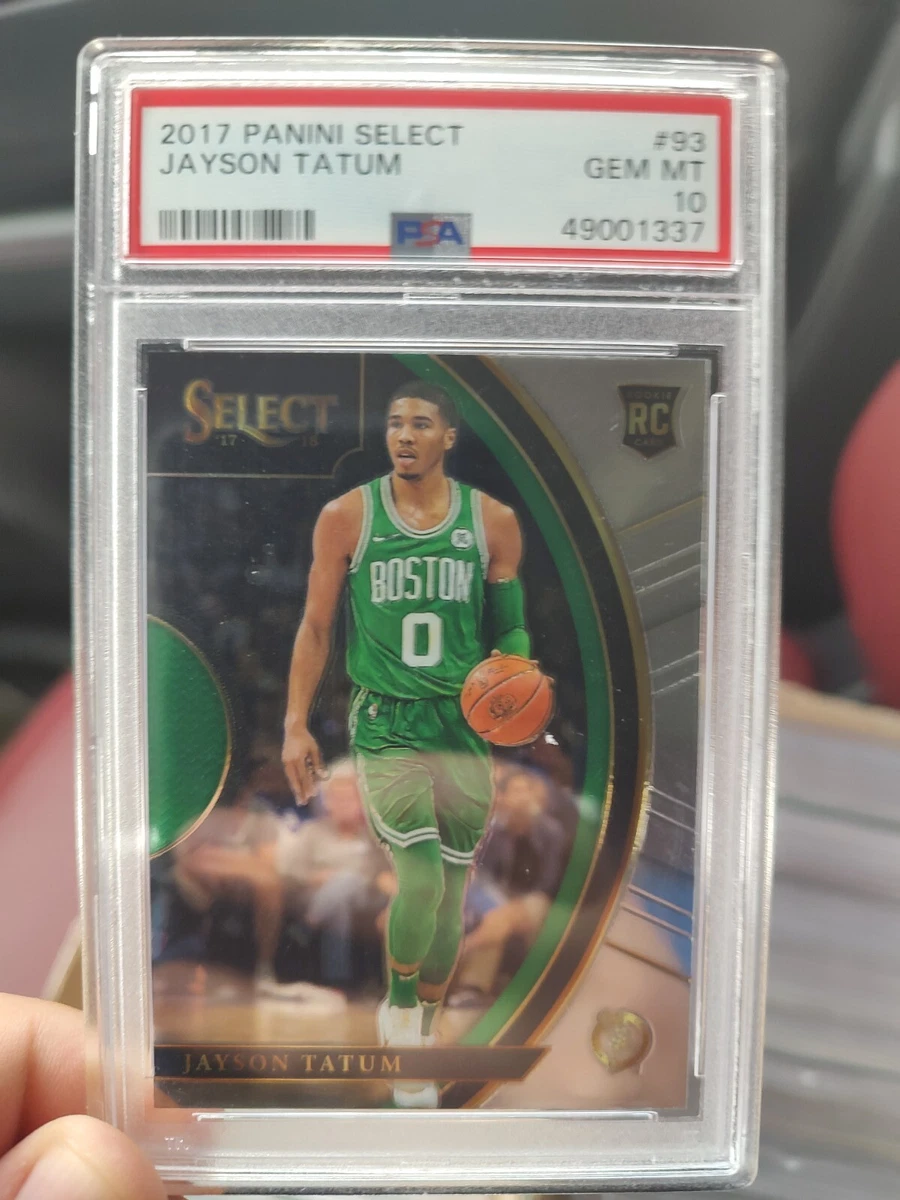 2017-18 Jayson Tatum Panini Select Concourse RC Rookie PSA 10 GEM MINT