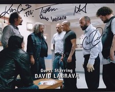 Kim Coates Tommy Flanagan David Labrava +2 Signed 8x10 Photo Sons of Anarchy SOA