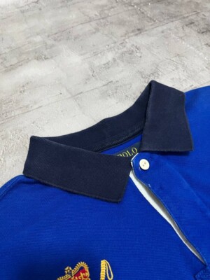 Polo Ralph Lauren PRL Club Polo T Shirt Big Pony Blue Size