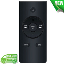 Replace Remote Control for Vizio High Definition Sound Bar VSB207BT SoundBar