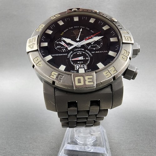Invicta Sea Base Chronograph Watch men 53mm Black Dial Titanium READ!!!!!! 14245 - Picture 6 of 12