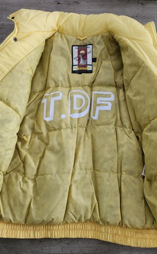 Vintage 80s World Of Troop Down Force Goose Bomber Jacket Sz L EUC Rare Hip Hop - Picture 11 of 20