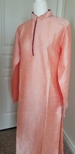 Button design Silk Indian Traditional Kurta Pajama