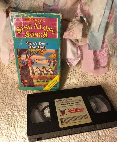 Vintage Disney Sing Along Songs Zip A Dee Doo Dah Vhs Ebay Vintage Disney Sing Along Songs Zip A Dee Doo Dah Vhs Ebay