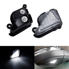 2x LED Umfeldbeleuchtung Aussenspiegel f&uuml;r Skoda Octavia II 1Z Facelift 2008-13