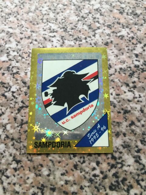 SCUDETTO SAMPDORIA N. 267 album CALCIATORI PANINI 1995-96 1996 NEW CON VELINA SCUDETTO SAMPDORIA N. 267 album CALCIATORI PANINI 1995-96 1996 NEW CON VELINA