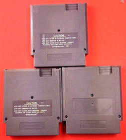 NES LOT Wheel Of Fortune-FAMILY EDITION , Tecmo Baseball, Golf AUTHENTIC      cj