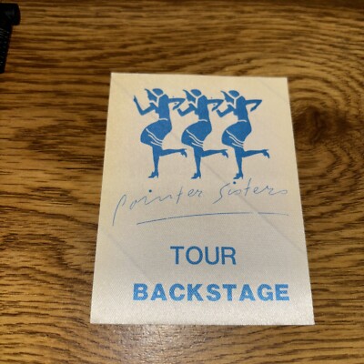 Pointer Sisters Tour Backstage Pass, That's A Plenty