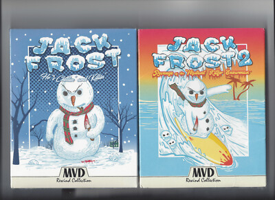 Jack Frost 1 + 2 2 x US uncut Blu-ray Special Edition with 2 Poster NEU OVP