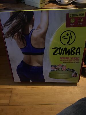 Zumba Fitness Incredible Results Rizer Step Toning Sticks and DVDs