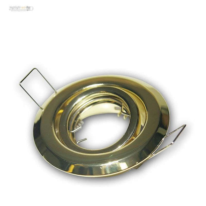 MESSING Einbaustrahler MR11 12V schwenkbar Einbauspot Einbaurahmen  