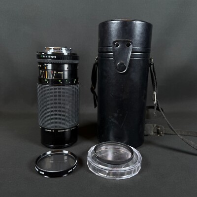 Sigma High-Speed Zoom-C 80-200mm 3.5-4 with case and lenses