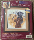 Creative Accents For Counted Cross Stitch Kit Hunting Dogs Labrador Puppies