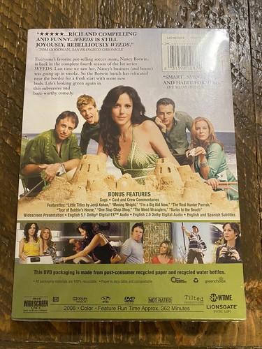 Weeds - Season 4 DVD 2009 3-Disc Set - Picture 2 of 2