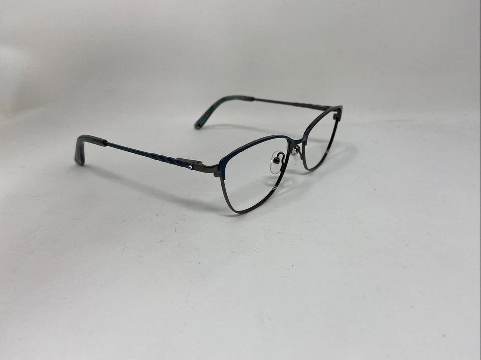 ADRIENNE VITTADINI AV630 51/15/135 БИРЮЗОВЫЙ БРОНЗОВЫЙ FLEX ШАРНИР ОЧКИ JD79 - Изображение 4 из 4