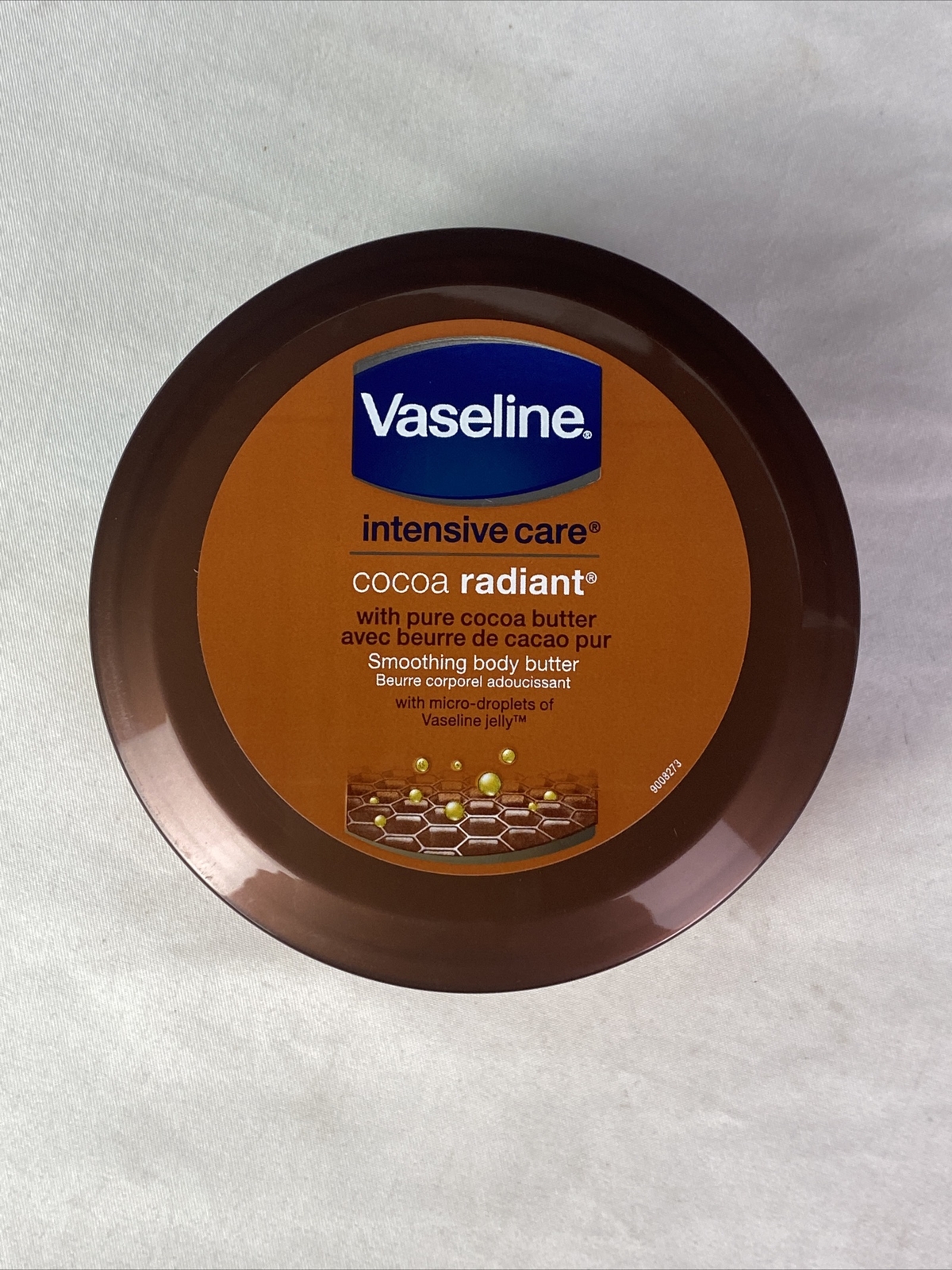 2 PK Vaseline Intensive Care Cocoa Radiant Smoothing Body Butter 8 Oz Each