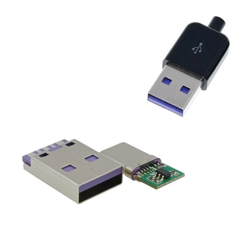 1 Set Type-C USB Fast Charge Adapter 65W 5A Male Connector Welding with 5Pin PCB - Picture 8 of 11