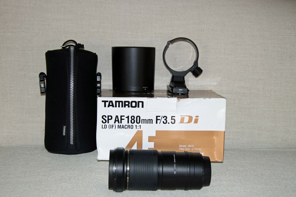 Tamron SP AF 180mm F3.5 Di LD Macro 1.1 lens | eBay Tamron SP AF 180mm F3.5 Di LD Macro 1.1 lens | eBay