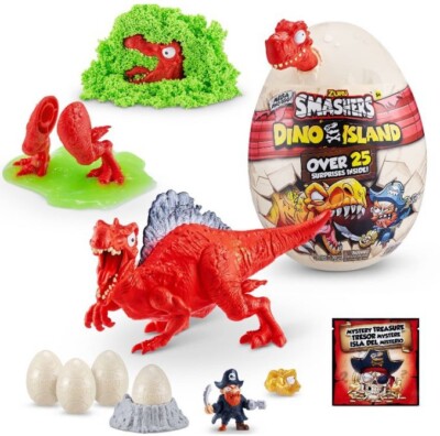 Smashers Series 5 Dino Island RED MEGA  Egg [Over 25 Surprises!]