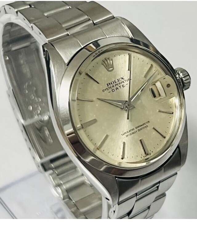 Rolex Date Oyster Perpetual 34mm Ref 1500 Stainless Steel