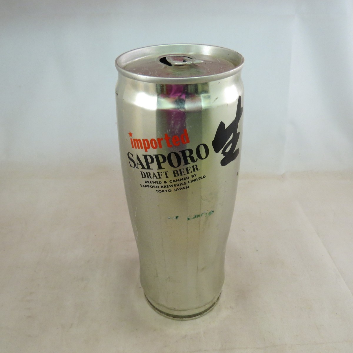 Sapporo Draft Beer - Empty Beer Can, 22 oz | eBay