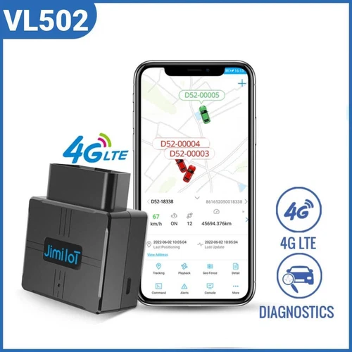 JIMIMAX VL502 GPS Tracker Real-time Car Truck Vehicle Locator Waterproof Case