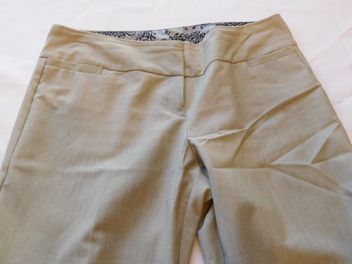 Metaphor Women's Ladies Long Pants Slacks Lt Grey Size 12A style# 1414243S GUC - Picture 3 of 5