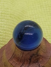 A41 Vintage Peltier Colbalt Jewel 5/8" Mint Condition