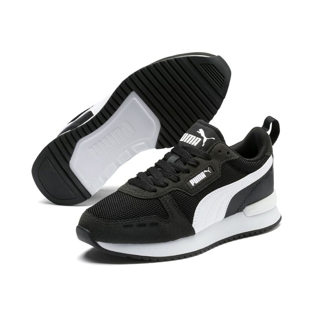 ladies black puma trainers
