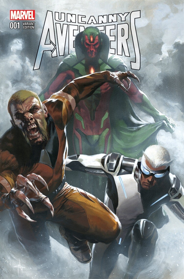 UNCANNY AVENGERS #1 (2015)  - Dell'otto 1:25 Variant - New Bagged