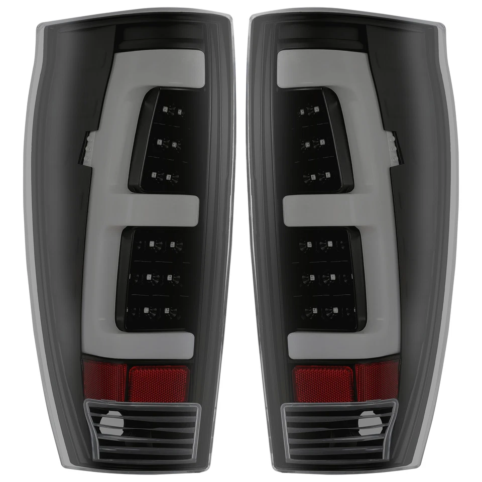 Smoke/Clear For Chevy Avalanche 1500 2500 2002-2006 LED Tube Tail Lights Lamps Foto 2 de 4