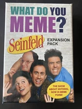 What Do You Meme? Seinfeld Expansion Pack BRAND NEW SEALED!