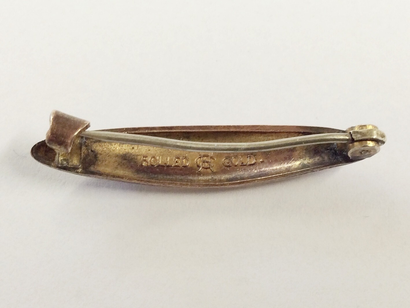 ANTIQUE ROLLED GOLD BABY BROOCH PIN BY CHARLES HORNER eBay