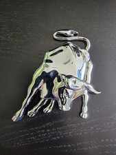 Lamborghini Chrome Metal Bull Emblem Logo Decal Lamborghini Chrome Metal Bull Emblem Logo Decal