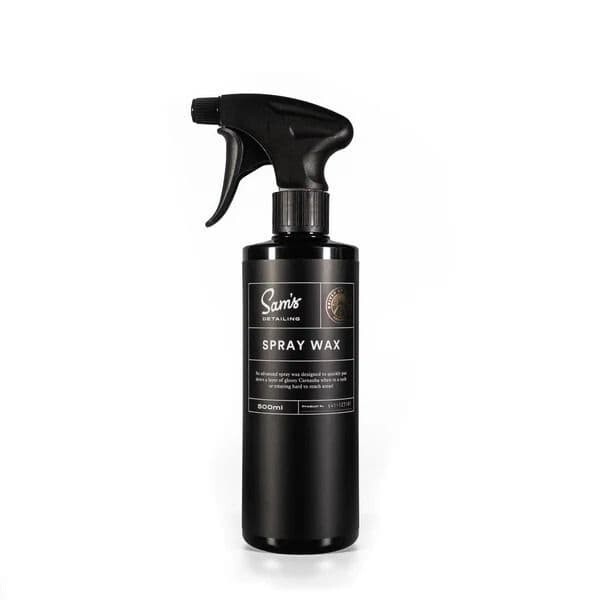 Sam's Detailing Spray Wax - Quick Easy Car Spray On Wax 500ml Sams