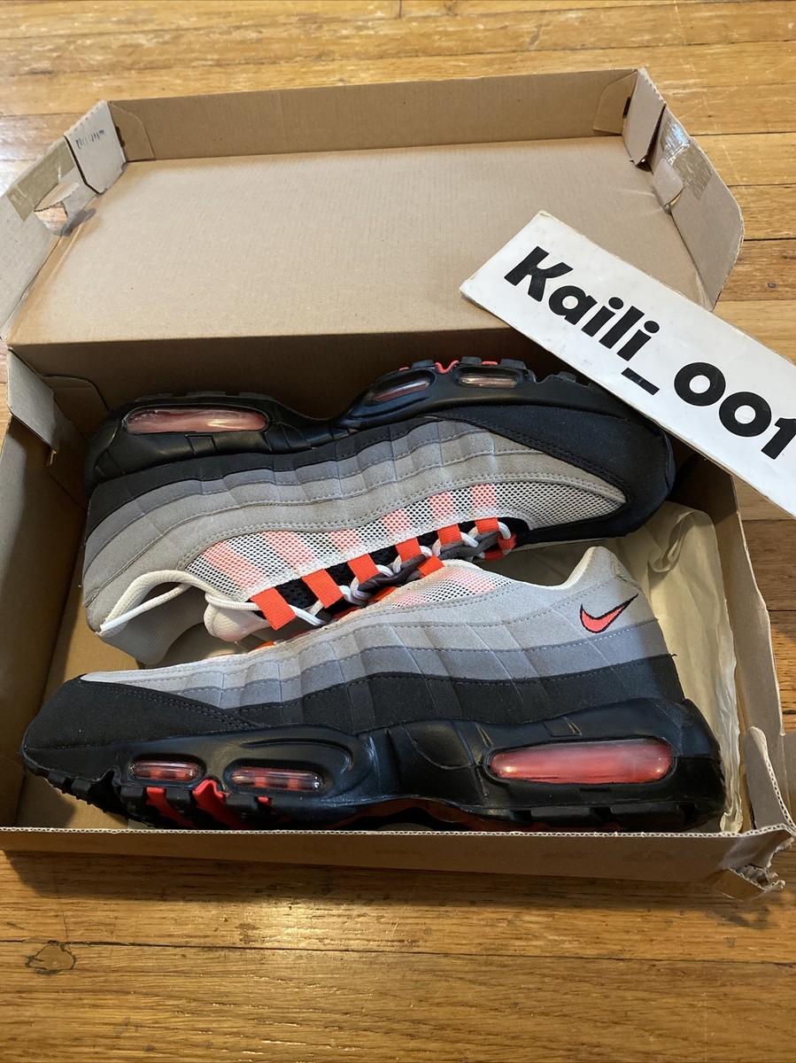 Nike Air Max 95 Size 12 Solar red Atmos 609048-106 Premium QS DB Animal B