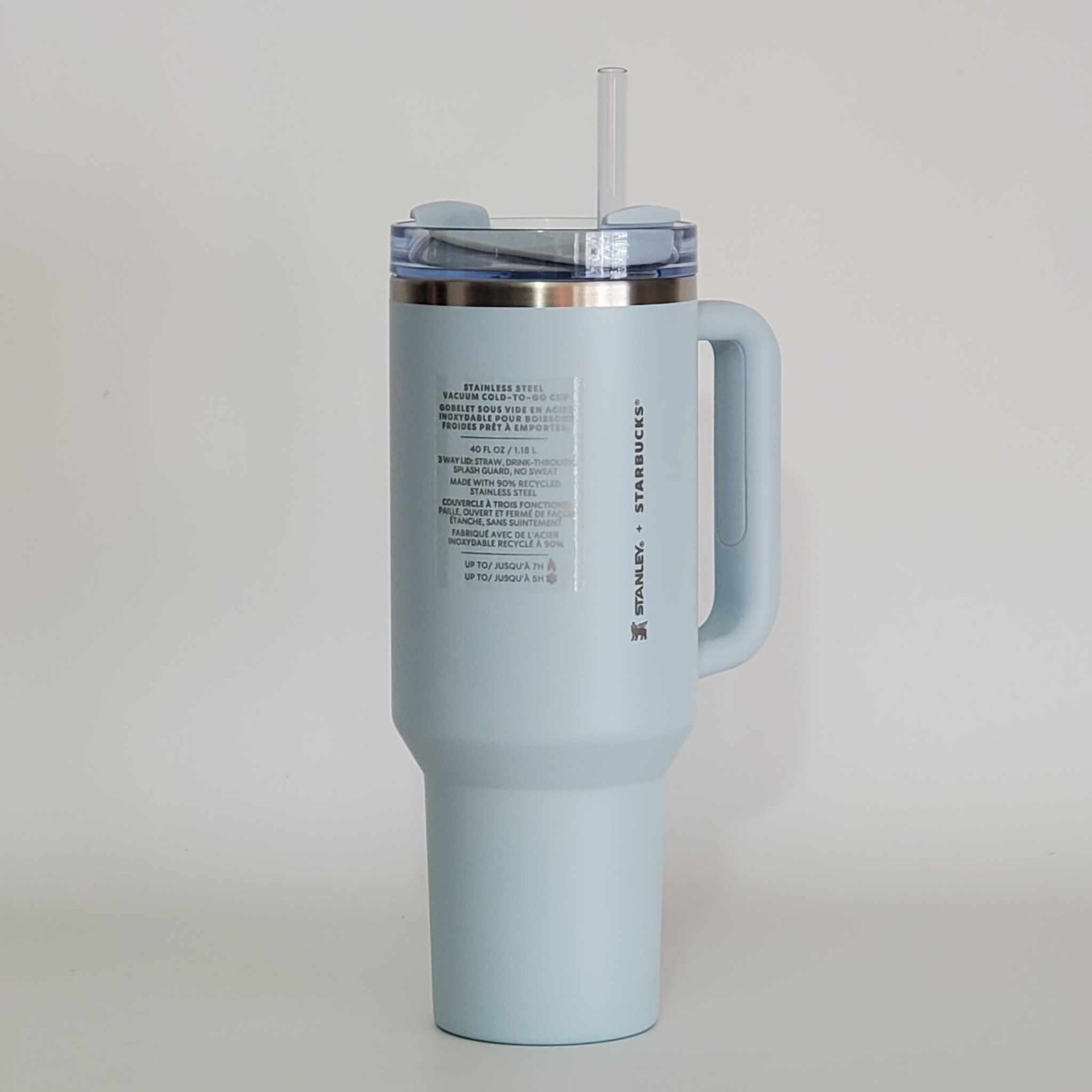 Starbucks x Stanley Cup Spring 2024 Light Blue Tumbler 40oz- NEW