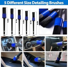 5 Stück Auto Pinsel Brush Detailing Reinigungspinselset Autopinsel Autopflege 