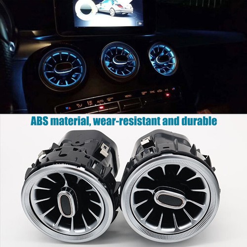 3 colors upgrade 64 colors Set Air Vent LED Ambient Light For Benz S205 - Foto 14 di 18