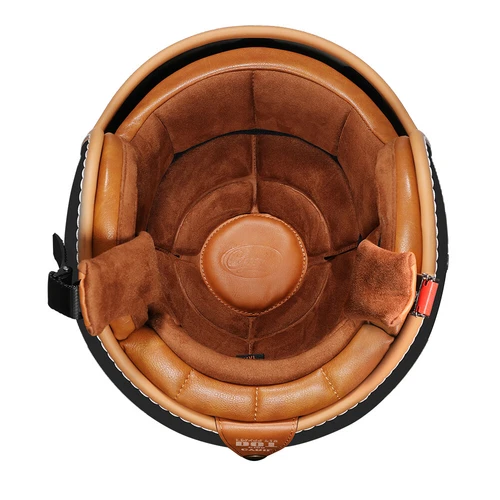 CYRIL Motorcycle Helmet 3/4 Open Face Lightweight C100 Vintage for Adult - Picture 20 of 50