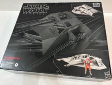 NIB Star Wars The Black Series Snowspeeder Vehicle 6 inch Dak Ralter Figure