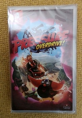 Nintendo Switch Pressure Overdrive New Sealed Game Strictly Limited Games 