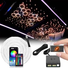 300PCS 0.5X1m Fiber Optic RGBW Split Starlight Headliner for Car Roof Ceiling