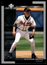 Chipper Jones 2001 Upper Deck MVP #164 Atlanta Braves FREE SHIPPING AutographDen